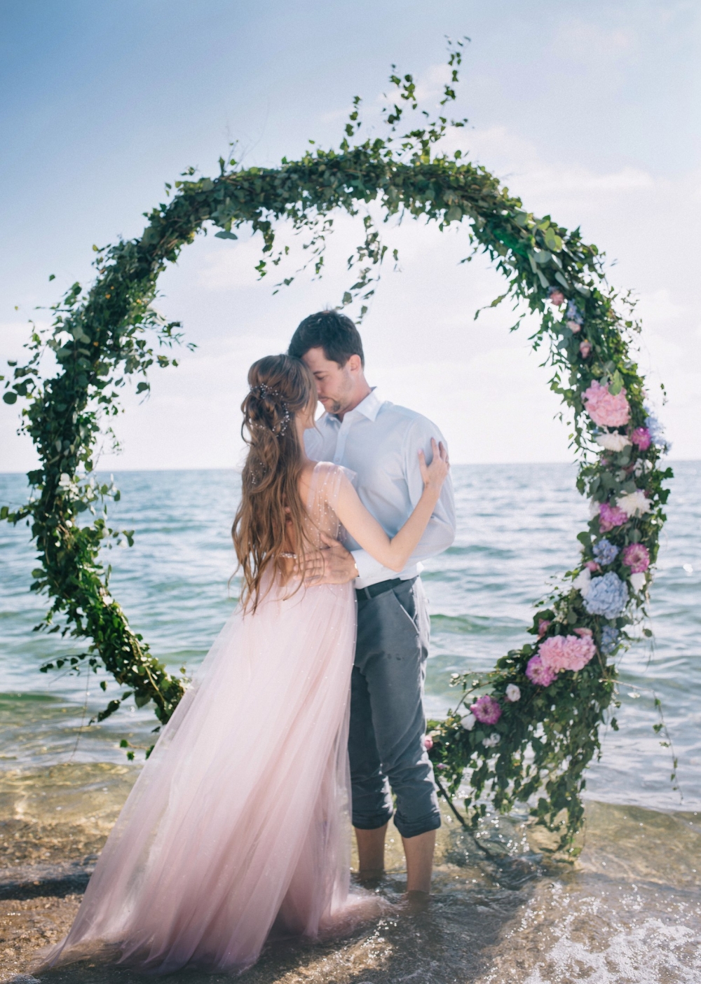 Свадьба замечательных ребят Екатерины и Антона на берегу осеннего моря)))