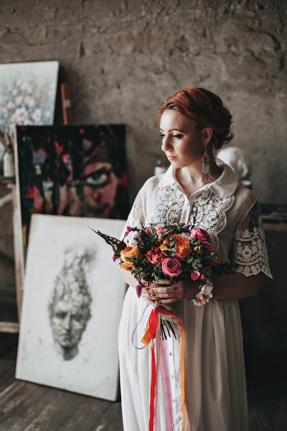 История Лены и Андрея в стиле Бохо 
Fl: Insomnia of Flowers, lab. 
Ph: Александр Лушин