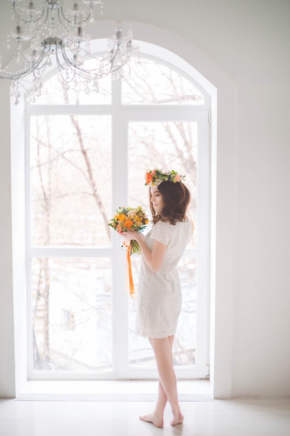 Яркое и весеннее утро невесты Яночки. 
Fl: Insomnia of Flowers, lab. 
Ph: Дарья Артищева 