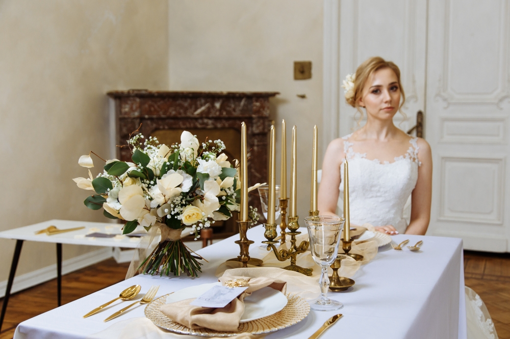 Оформление свадебного зала