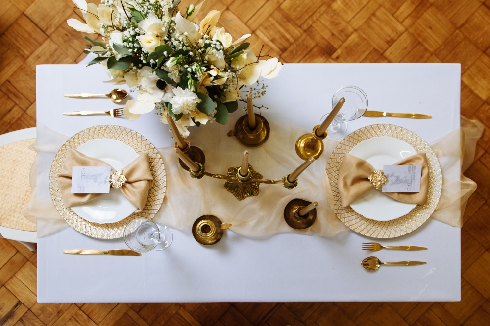 Свадебная сервировка
