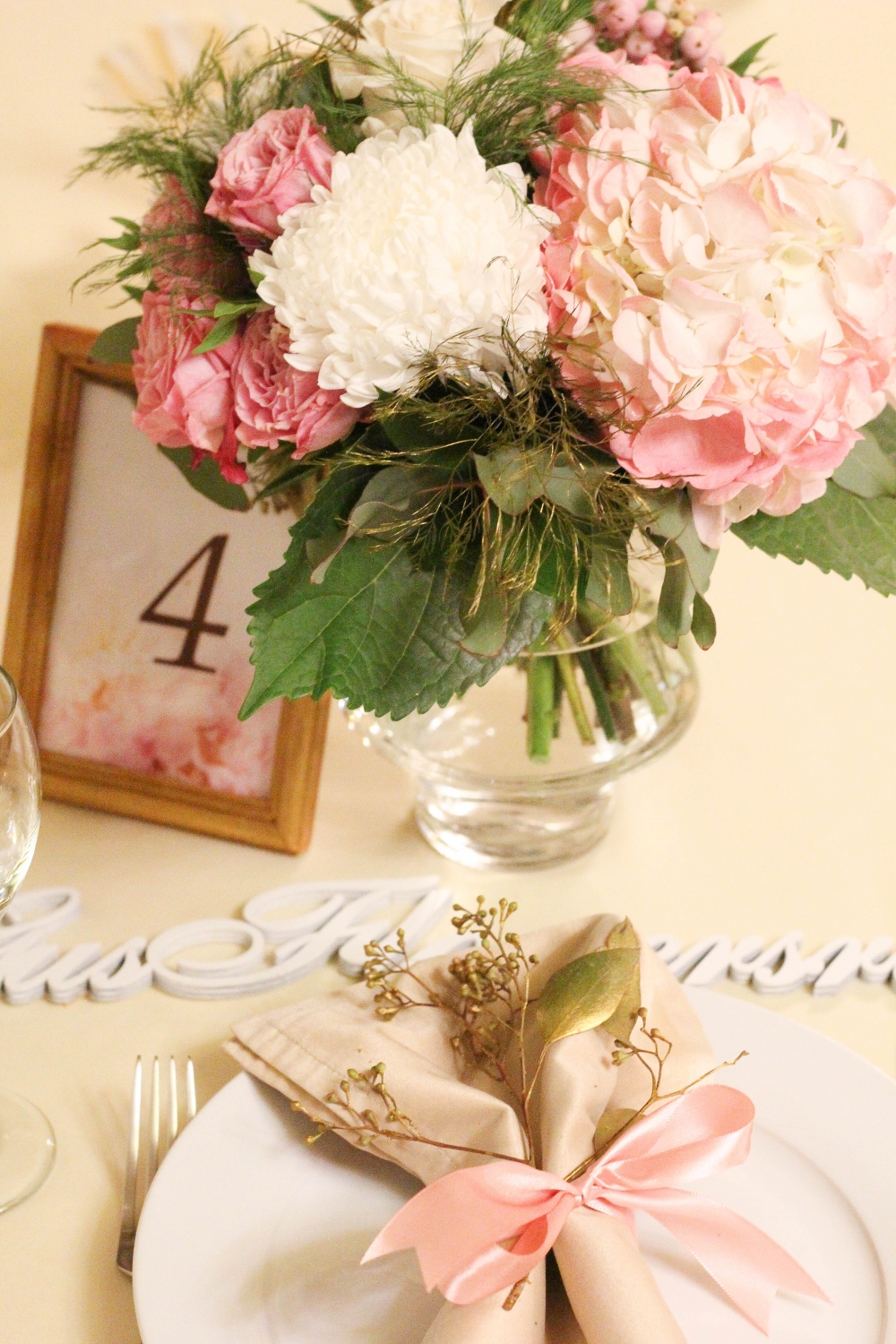 Композиции на столы гостей от 2000р.