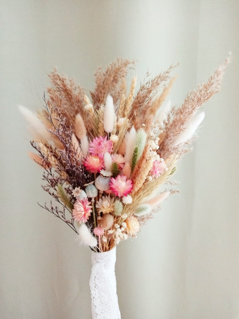 букет из сухоцветов
