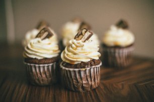 Вкусные кексики на свадьбе