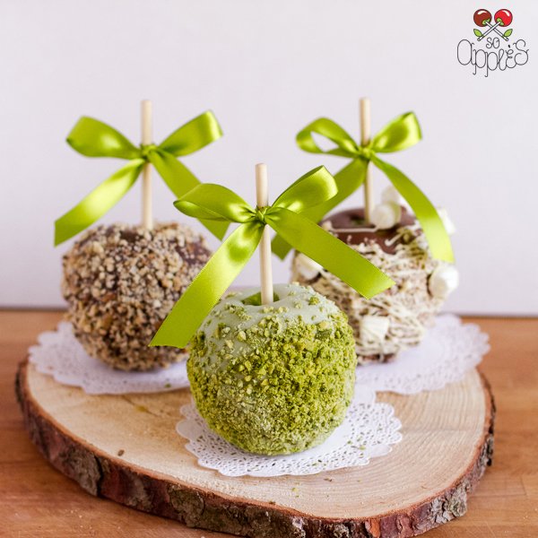 яблоки в шоколаде