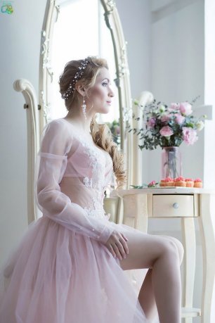 Нежное утро невесты с малышами капкейками