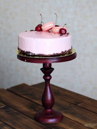 60 идей для декора одноярусного свадебного торта 