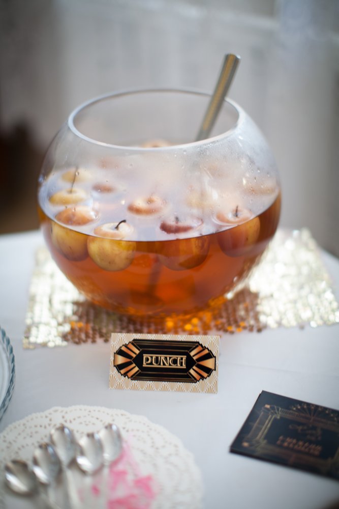 Candy Bar для вечеринки в стиле Great Gatsby 