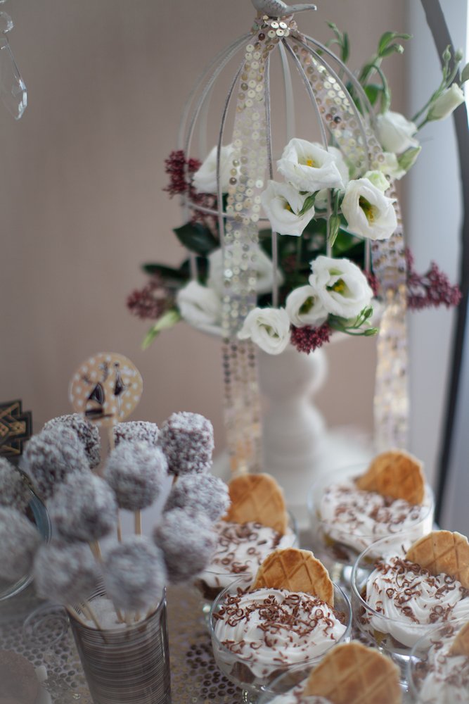 Candy Bar для вечеринки в стиле Great Gatsby 