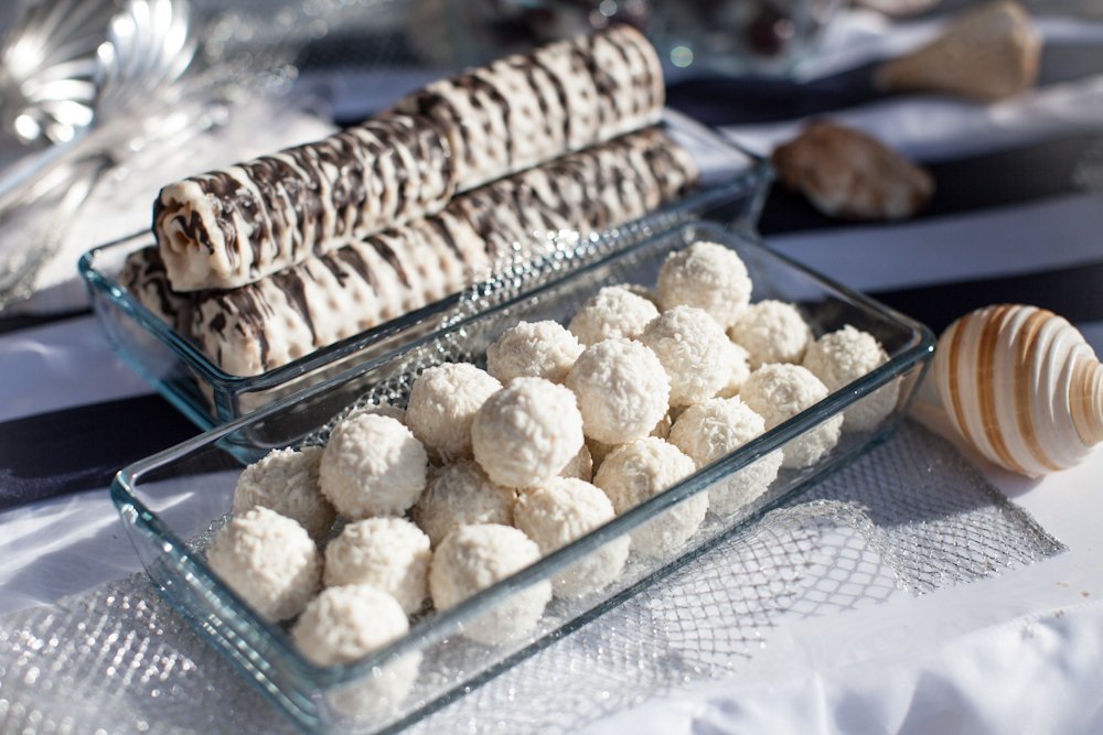 Wedding Candy bar at Navy Theme