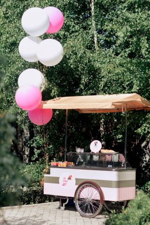 Тележка с мороженым