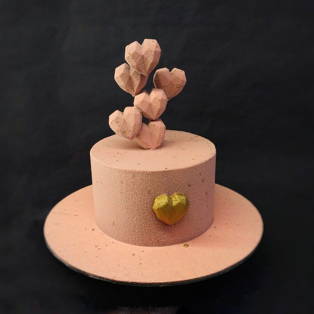 Торт Золотое сердце, 1,5 кг.