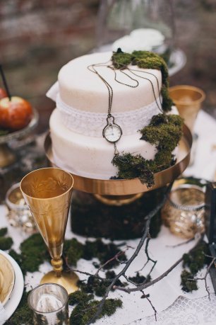 Торт на эко-свадьбе