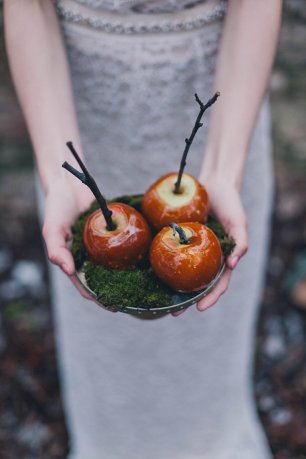 Яблоки в глазури