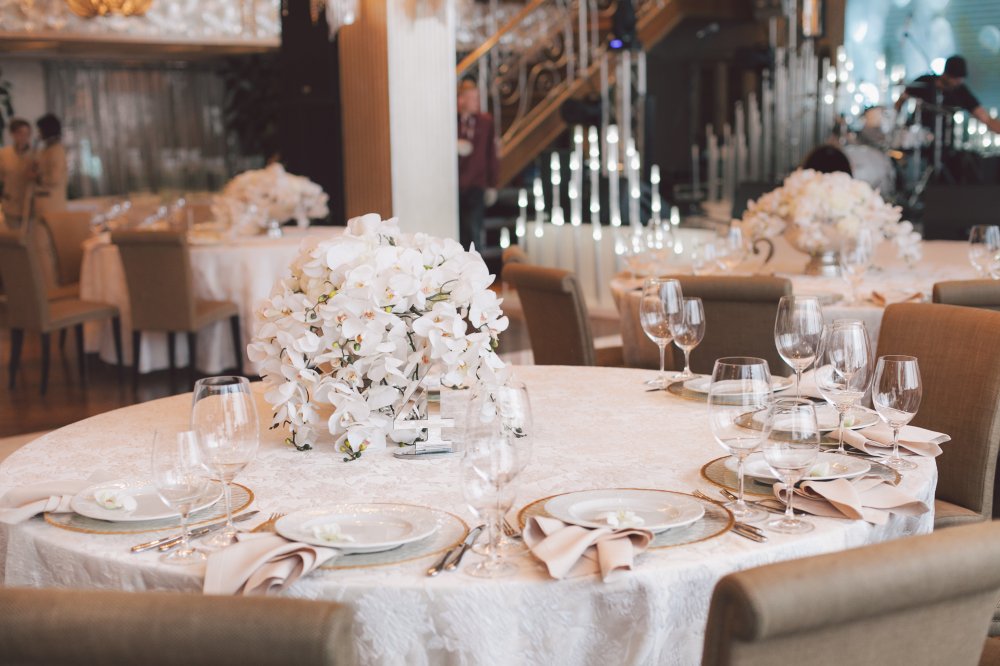 Оформление свадебного вечера в стиле церемонии Оскар