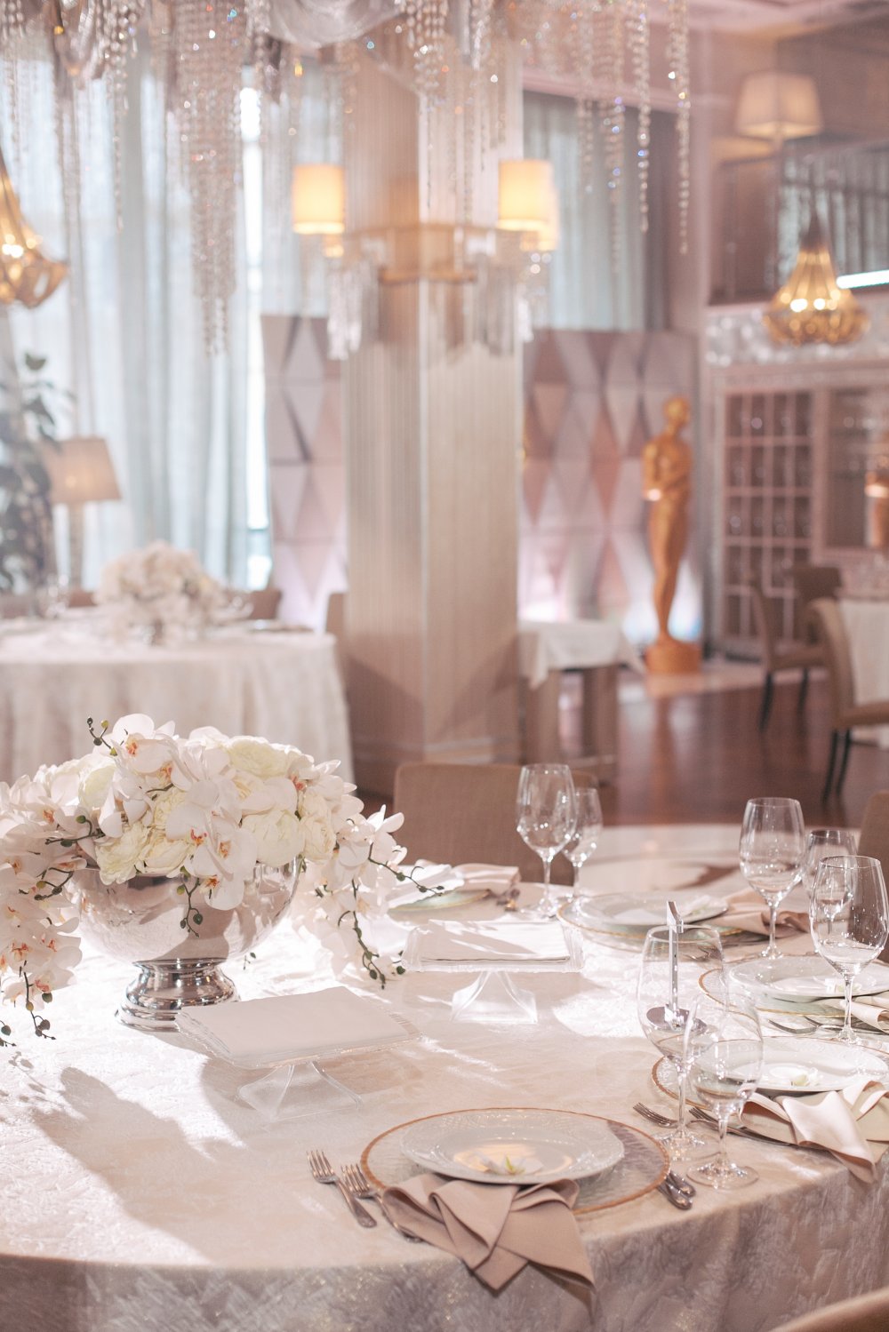 Оформление свадебного вечера в стиле церемонии Оскар