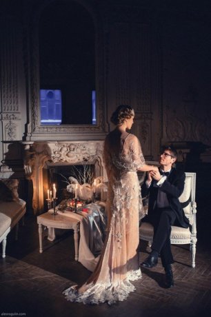 Постановочная фотосессия в винтажном стиле