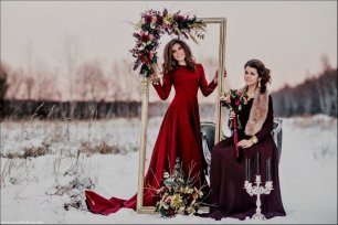 Рамка для свадебной фотосессии