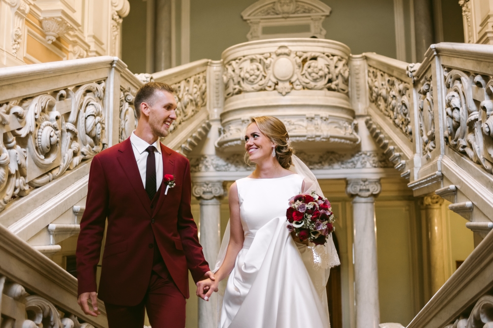 Организация свадьбы в Санкт-Петербурге от агентства RichArt. Дворец бракосочетания №1 на Английской набережной. Счастливые молодожены
#RichArt #Торжествомания