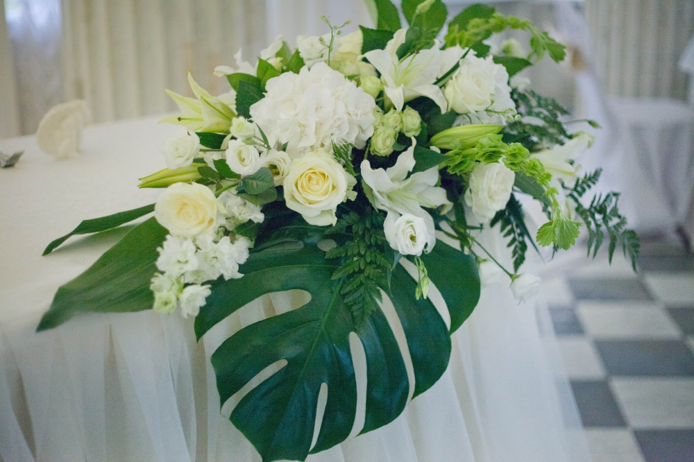 свадебная флористика и декор в Императорском дворце Бельведер