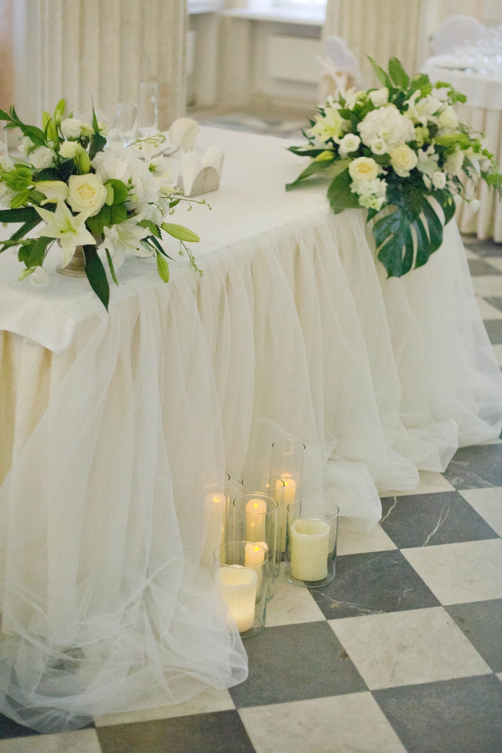 свадебный банкет в Императорском дворце Бельведер