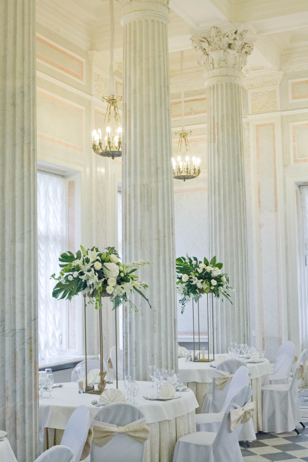 Банкетный зал на свадьбу Императорский Бельведер в Петергофе