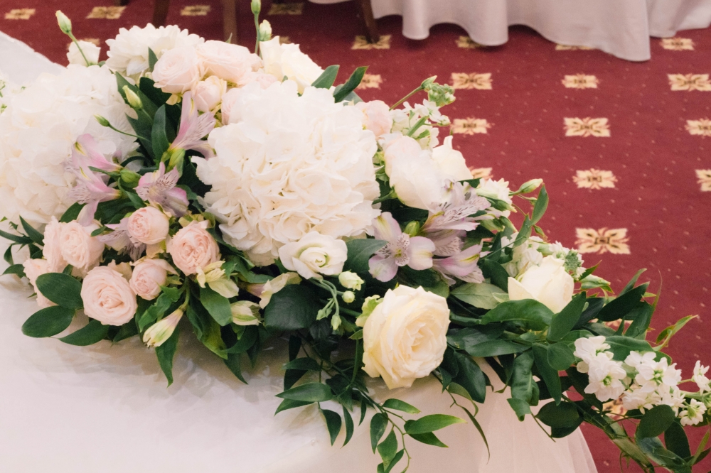 свадебная флористика в спб от студии декора Торжествомания