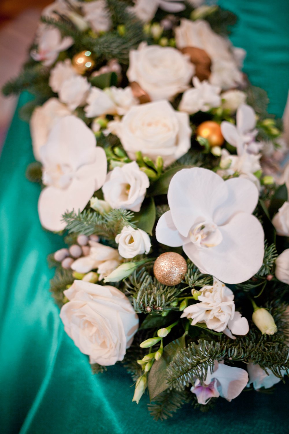 Свадьба в изумрудном цвете