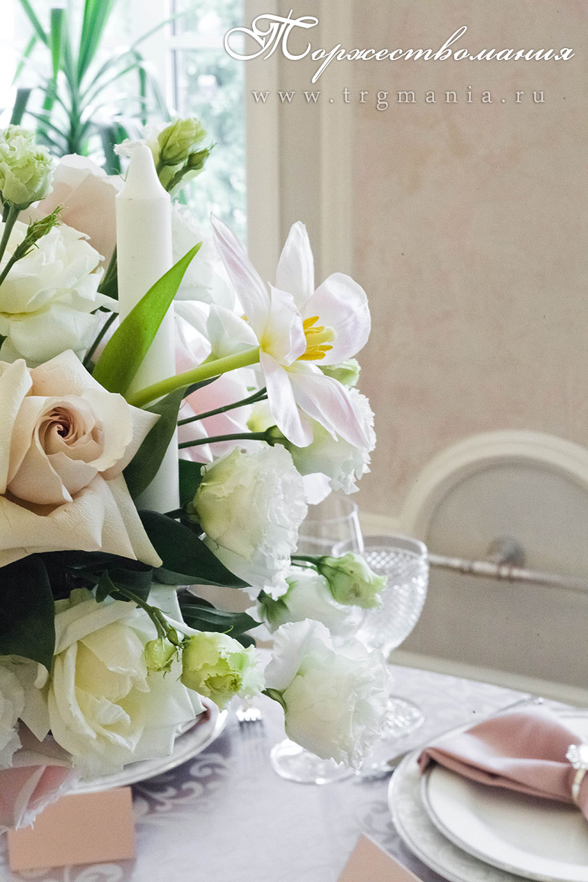 свадебный зал, свадебная флористика в отеле Петр, Адмиралтейский пр. 8 или Гороховая 1