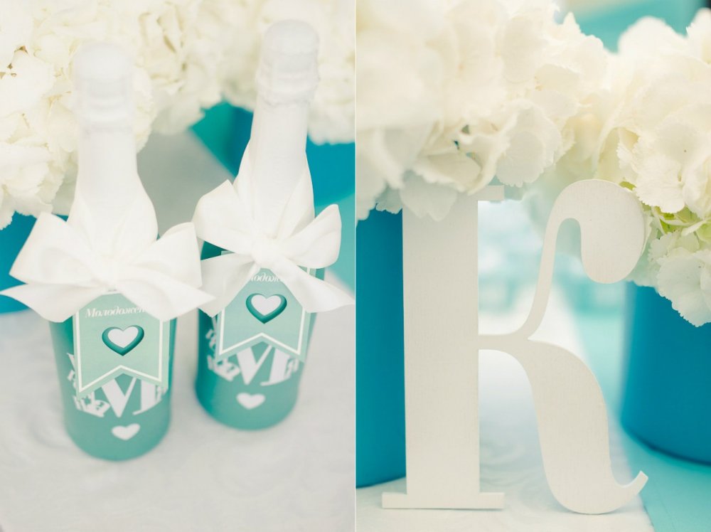 Оформление шампанского