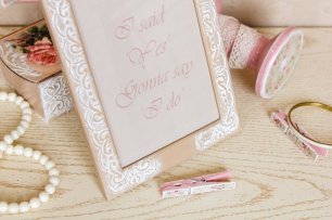 Аксессуары для фотосессии утра невесты