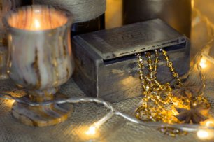 Коробочка для колец ручной работы