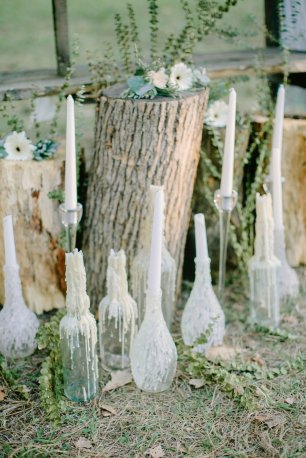 Бутылки в декоре