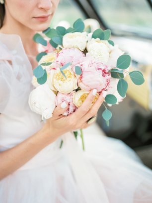 Букет  "Just married"