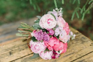 Летний букет невесты