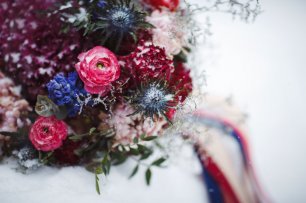 Яркий бохо букет