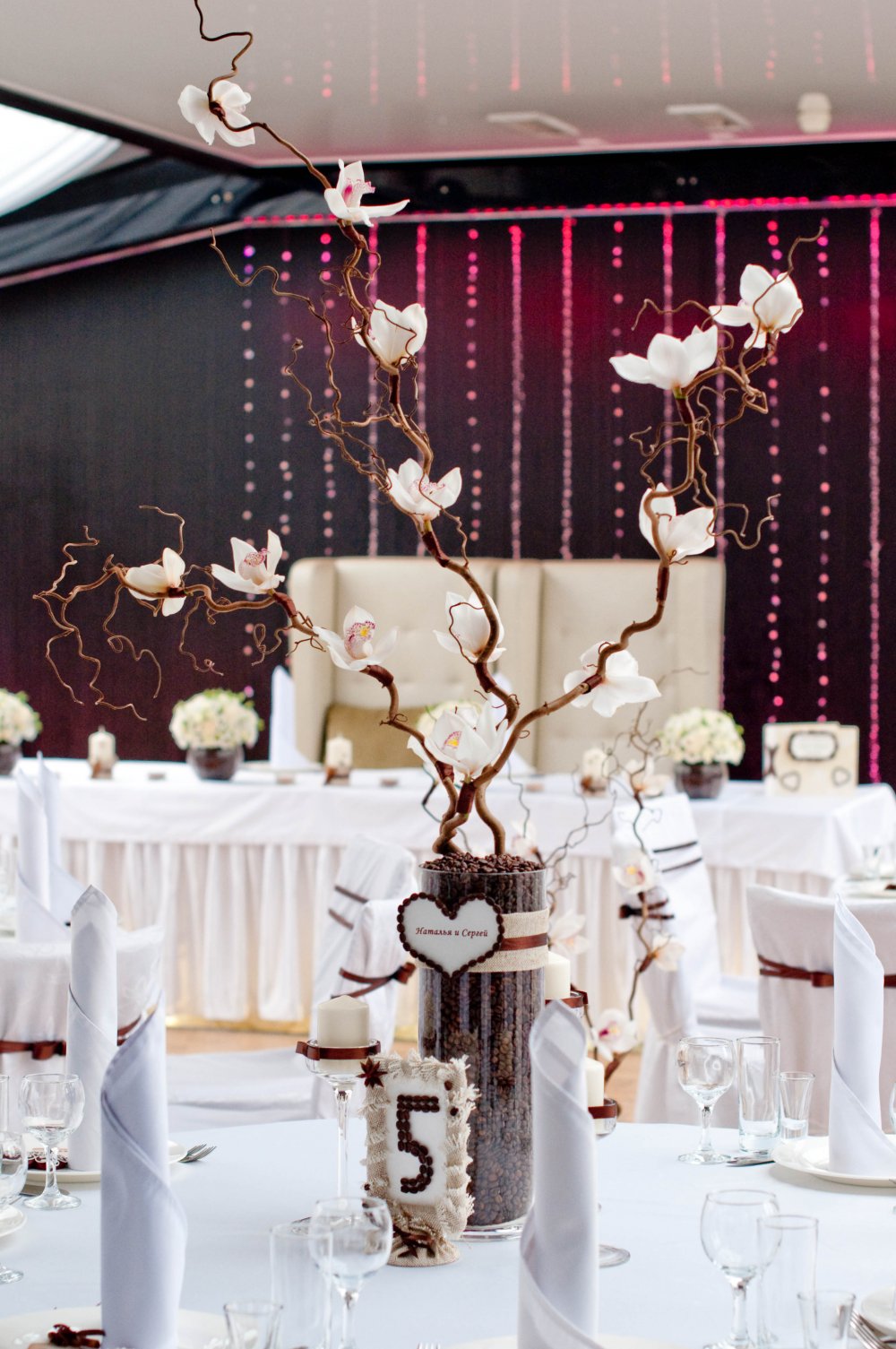 Оформление кофейной свадьбы