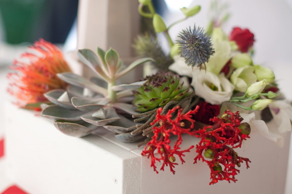 морская композиция на свадьбу