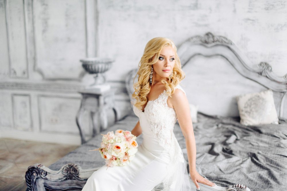 свадебный букет