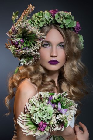 Растительность в образе невесты