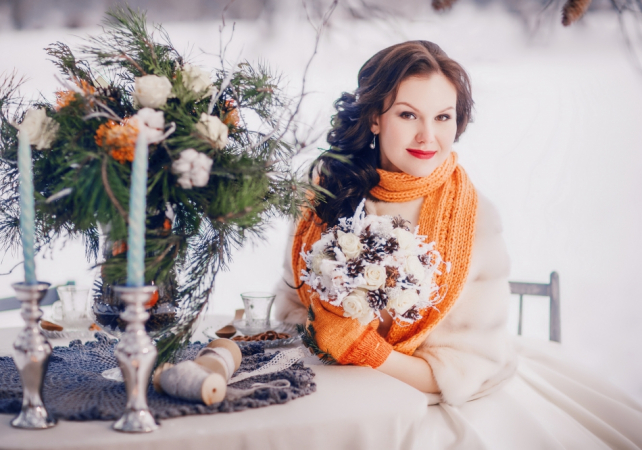 цвет свадьбы 2019, свадьба в оранжевом цвете, декор VERA MARKOVA