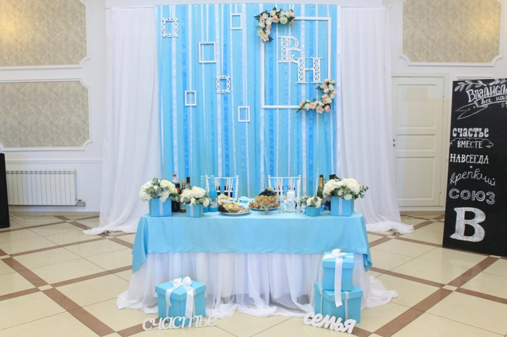 Свадьба в стиле "Тиффани"  Владислава и Натальи, 19.09.2015