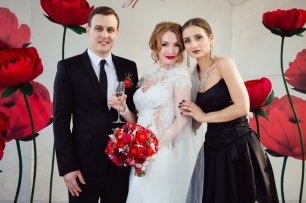 Фотозона на свадьбе