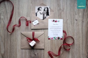 Пригласительные на свадьбу в конвертах