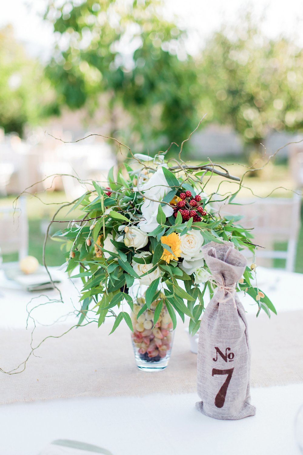 Оформление гостевых столов( свадьба в Грузии)