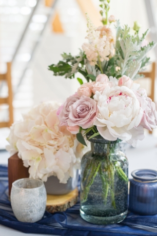 Нежные оттенки пудрово-розового и ванильного