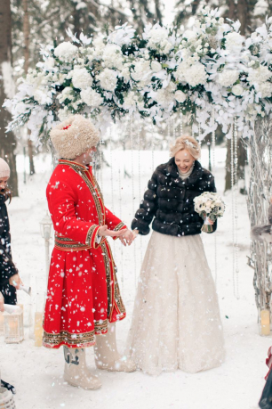 Свадьба в стиле Морозко!