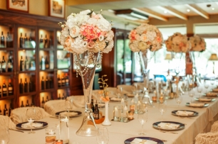 Высокие композиции на стол