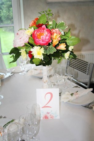 Свадебная флористика. Оформление стола