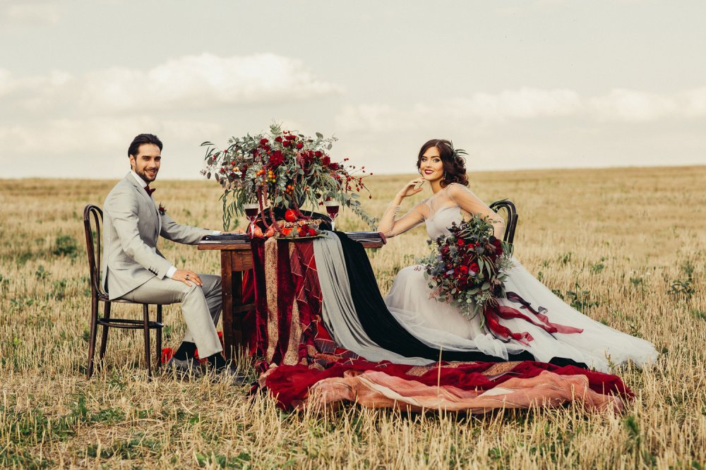 Декор свадебного стола!